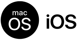 macOS and iOS circular image